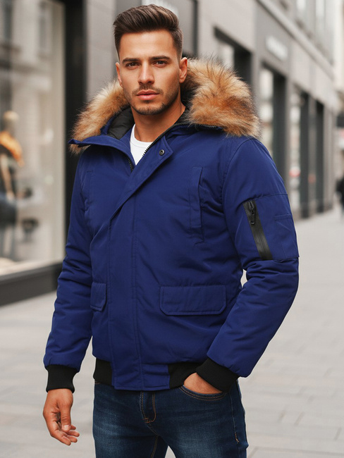 Herren Jacke Dunkelblau Dstreet TX3943z