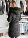 Damen Winter Parka Jacke TRENDNEL wendbar mit Kapuze schwarz Dstreet TY5023