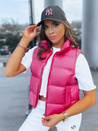 Damen Steppweste RASBERRY BUSH Farbe Rosa DSTREET TY3808