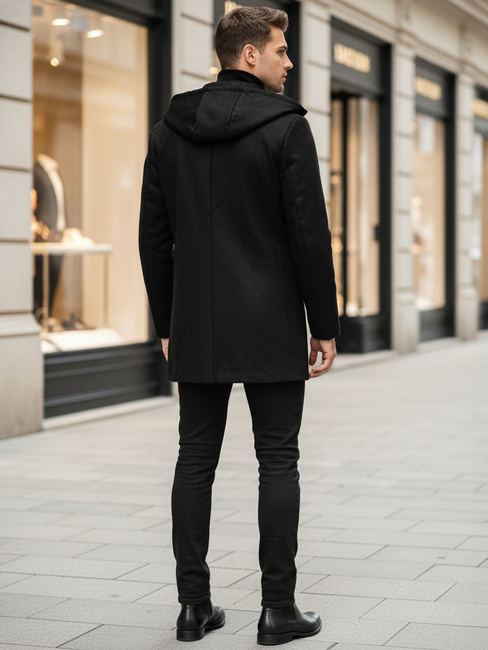 Herren Wintermantel Farbe Schwarz DSTREET CX0444