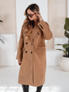 Damen Wintermantel lang Übergröße camel Dstreet NY0766