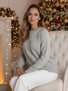 Damen Pullover mit Reißverschluss SELINA grau Dstreet MY2513z