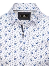 Herren Gemustertes Hemd Farbe Weiß DSTREET DX2397