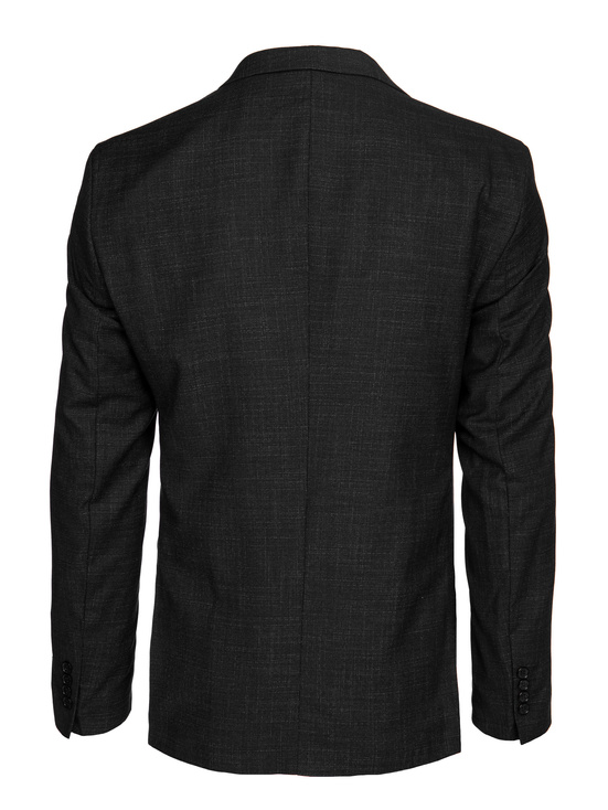 Einreihiger Herren-Blazer schwarz Dstreet MX0638