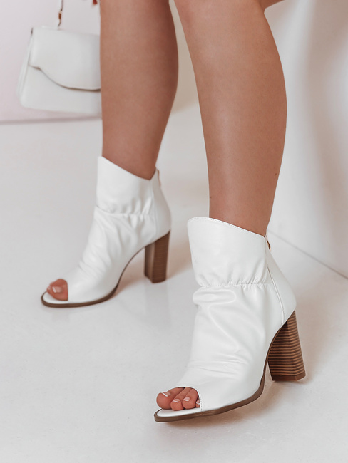 Damen Stöckelschuhe BOOTSER weiß Dstreet ZY0814