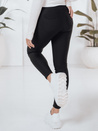 Damen Push Up Leggings Hose schwarz Dstreet UY2733