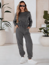 Damen Trainingsanzug KEILI Dunkelgrau Dstreet AY0647