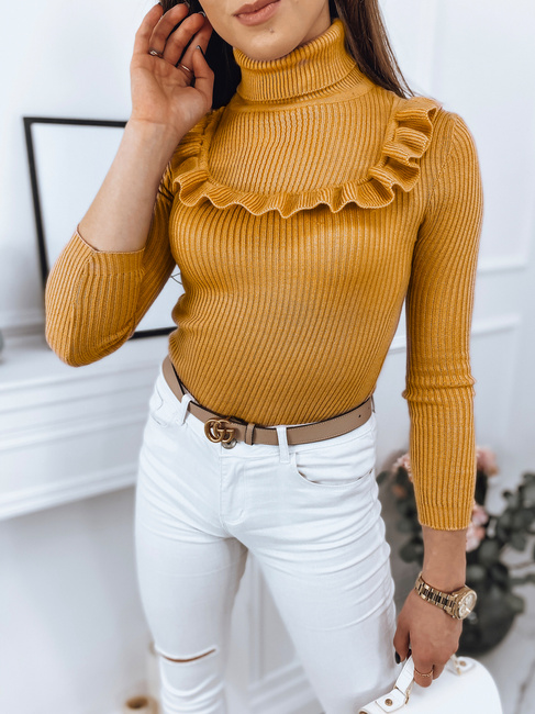 Damen Pullover NOAH Gelb Dstreet MY1408