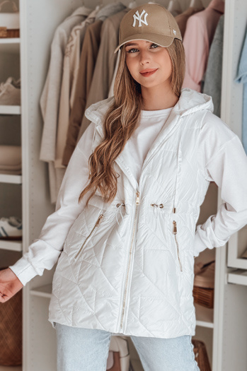 Damen Übergangs-Steppweste OLINVIA weiß Dstreet TY4886