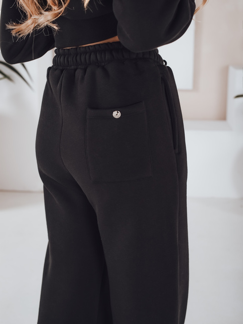 Damen Trainingsanzug Set MARINO schwarz Dstreet AY0976