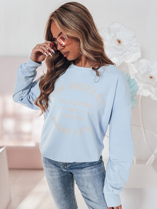 Damen Sweatshirt in Übergröße KALISTYLE blau Dstreet BY1362