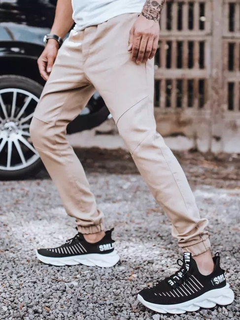Joggerhose für Herren Beige Dstreet UX3306