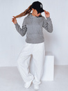 Damen Kapuzenpullover BASIC Anthrazit BY0172