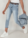 Damen Denim-Hose GLAM JEANS blau Dstreet UY2114