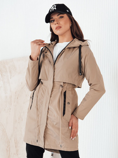 Damen Parka PERTHA Farbe Beige DSTREET TY4248_2