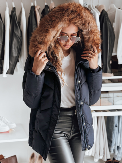 Damen Winterjacke WAYWARD Farbe Dunkelblau DSTREET TY4123