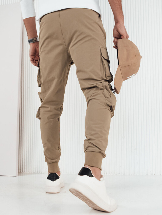 Herren Cargohosen Farbe Beige DSTREET UX4166