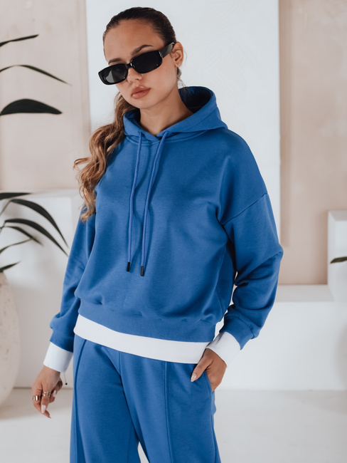 Damen Trainingsanzug-Set SANELIS Farbe Blau DSTREET AY0991