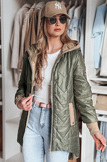 Damen Übergangs-Steppjacke ROSSANA grün Dstreet TY4834