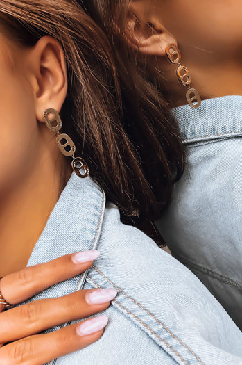 Dameno hrrings NORONHA Farbe Gold DSTREET JY0006