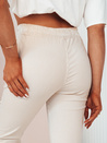 Damen Casual Hose MARINS Farbe Beige DSTREET UY2081