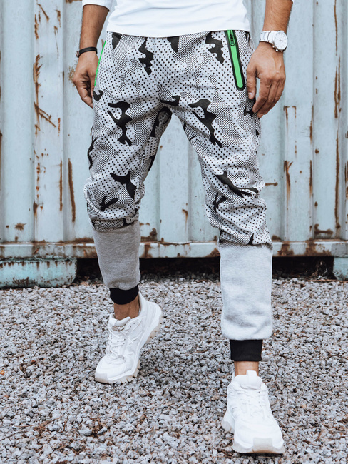 Herren hellgrau moro Jogginghose Dstreet UX4453