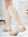 Damen Sockenstiefel beige Dstreet ZY1286