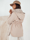 Damen Parka Jacke BEGET beige Dstreet TY4263