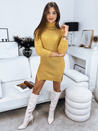 Damen Rollkragenpullover MAJA Farbe Gelb DSTREET MY1901