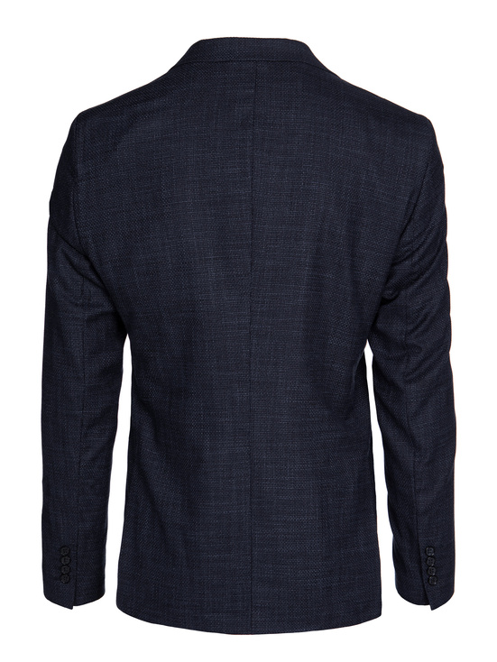 Einreihiger marineblauer Blazer für Herren Dstreet MX0620