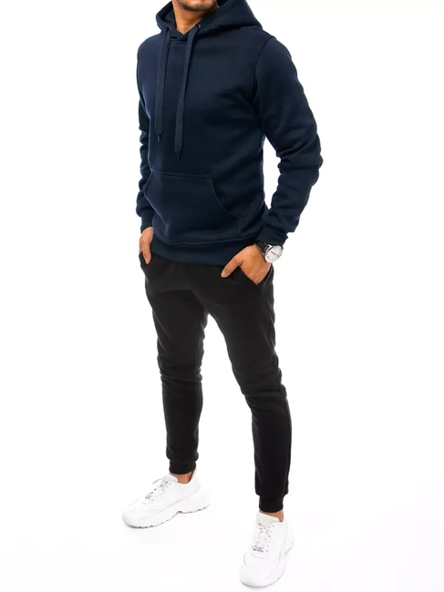 Herren Trainingsanzug-Set Farbe Dunkelblau-Schwarz DSTREET AX0631