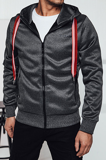 Herren Kapuzenpulli dunkelgrau Dstreet BX5859