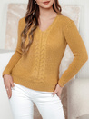 Damen-Pullover CASVINA gelb Dstreet MY2388
