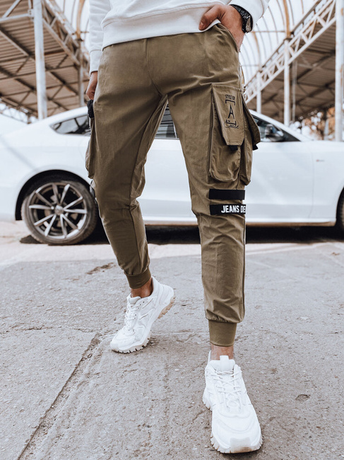 Herren Cargohosen Farbe Beige DSTREET UX4308
