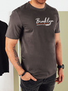 Herren T-shirt mit Aufdruck Farbe Dunkelgrau DSTREET RX5404_2