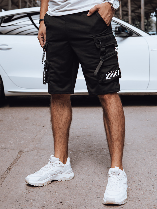 Herren Kampfanzug Shorts schwarz Dstreet SX2400