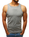 Herren Basic Tank Top Grau Dstreet RX3587