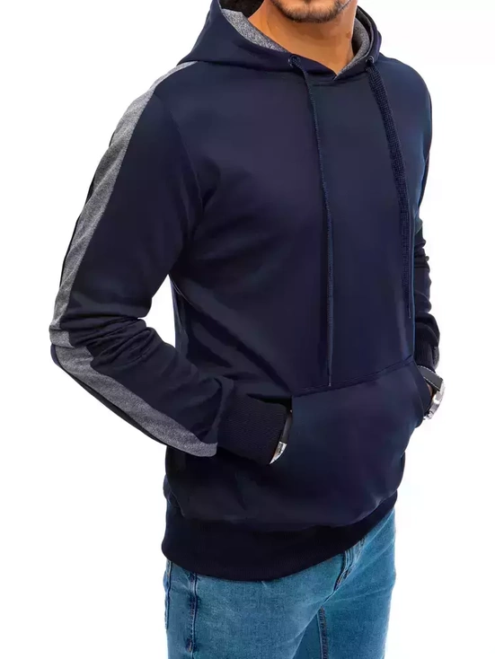 Herren Kapuzenpullover Dunkelblau Dstreet BX5121