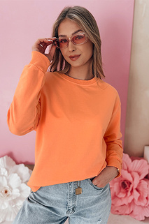 Damen Einheitsgröße LUMIVIA Sweatshirt orange Dstreet BY1373