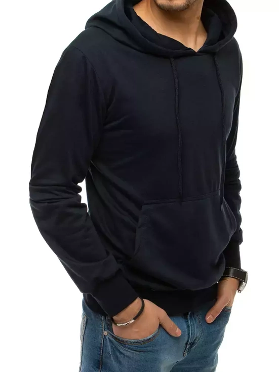 Herren Kapuzenpullover Dunkelblau Dstreet BX4970