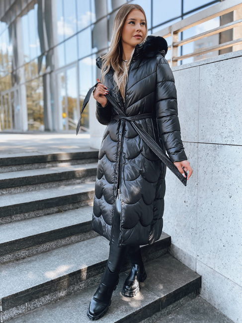 Damen Wintermantel SCARLET Farbe Schwarz DSTREET TY3807