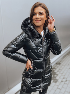 Damen Winterjacke mit Kapuze KRISTA schwarz Dstreet TY3065_3