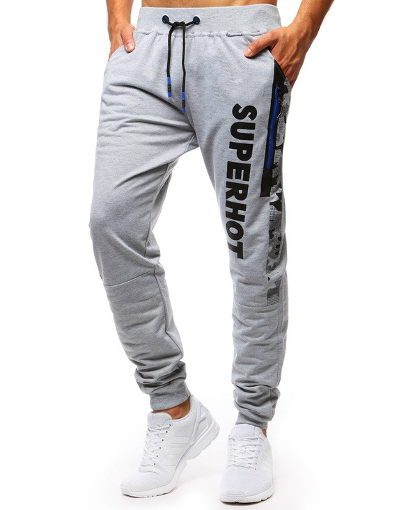 Herren Jogginghose Hellgrau Dstreet UX3521