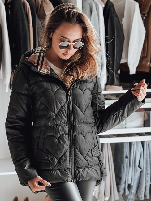 Damen Steppjacke OLMO schwarz Dstreet TY4242
