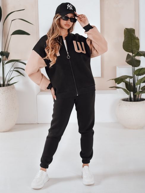 Damen Trainingsanzug-Set MALWA Farbe Schwarz DSTREET AY0768