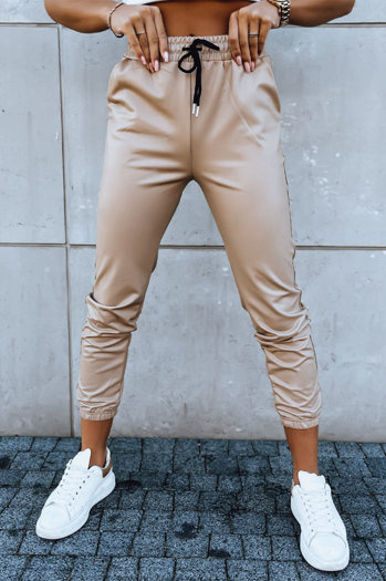 Damen Waxhose HARBOR Farbe Beige DSTREET UY1700
