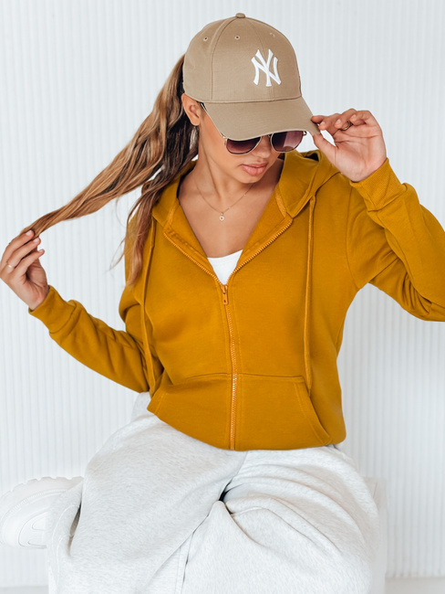 Damen Sweatshirt VICTORIA Camel BY0227