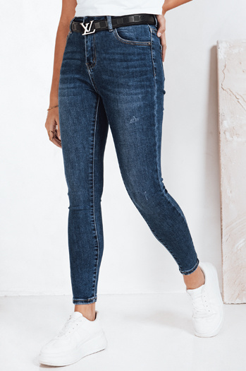 Damen Skinny Jeans blau Dstreet UY2824