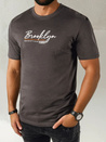 Herren T-shirt mit Aufdruck Farbe Dunkelgrau DSTREET RX5404