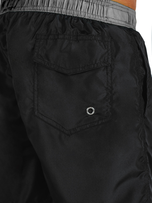 Herren-Shorts schwarz und grau Dstreet SX2514